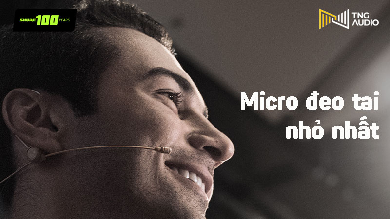Micro đeo tai siêu nhỏ Shure TH53