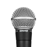 micro dynamic cho ca sĩ Shure SM58
