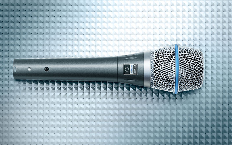 Micro condenser cho ca sĩ Shure Beta 87C