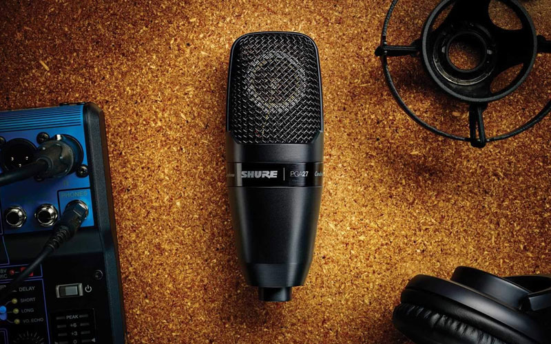 micro condenser màng rung lớn Shure PGA27