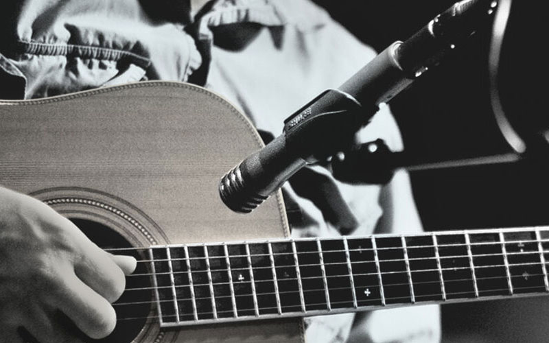Micro nhạc cụ Shure SM137 thu âm đàn guitar