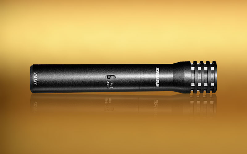 Micro condenser thu âm nhạc cụ Shure SM137