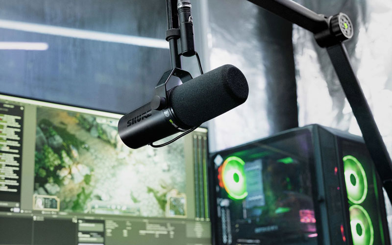 Micro podcast Shure SM7dB