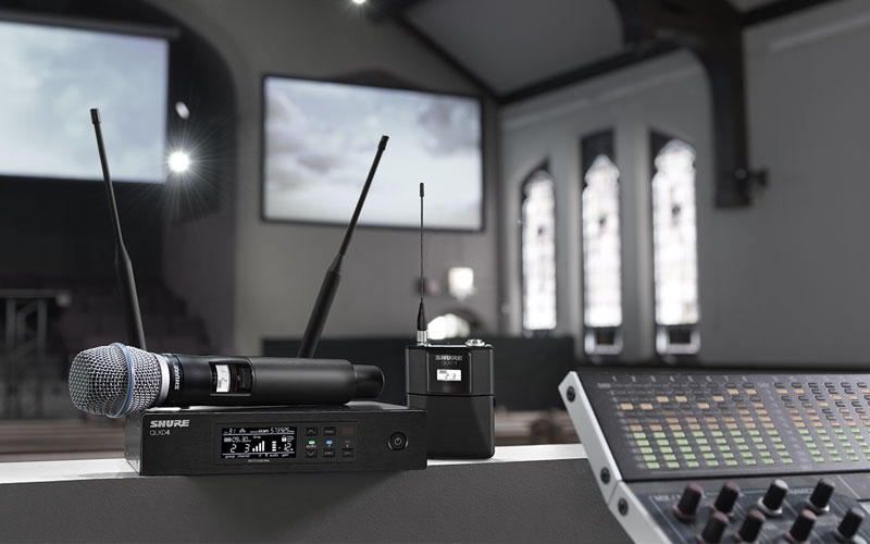 Hệ thống micro không dây kỹ thuật số Shure QLX-D