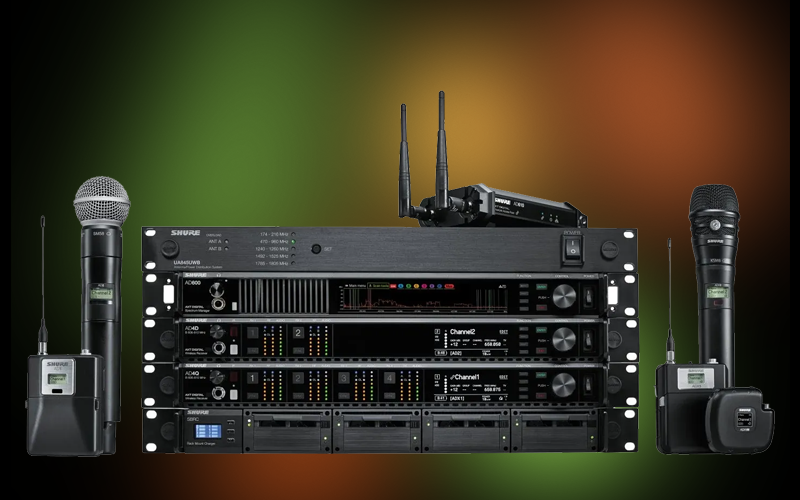 Hệ thống micro không dây kỹ thuật số Shure Axient Digital