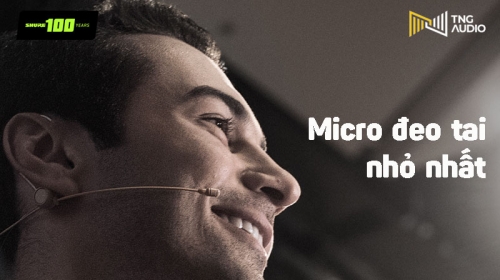 Micro đeo tai nào nhỏ và ít gây chú ý nhất?
