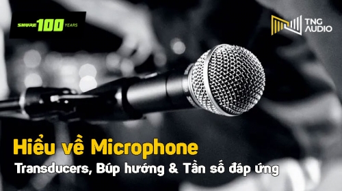 Kiến thức cơ bản về micro: Transducers, Búp hướng và Tần số đáp ứng