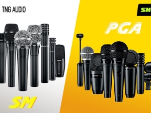 Sự khác biệt giữa các micro Shure dòng SM và dòng PGA