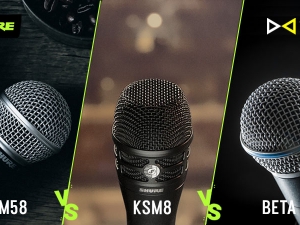 Điểm khác nhau giữa các micro Shure KSM8 với micro SM58 và Beta 58A
