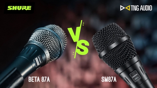 Sự khác biệt giữa 2 micro Shure SM87A và Shure Beta 87A