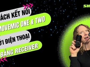 Lần đầu tiên kết nối MoveMic với Receiver thì cần làm thế nào?