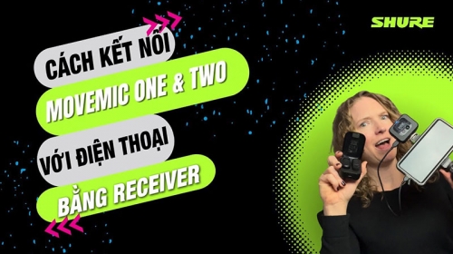 Lần đầu tiên kết nối MoveMic với Receiver thì cần làm thế nào?