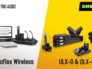 So sánh các hệ thống micro không dây Shure Microflex Wireless và ULX-D/ QLX-D