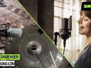 Cách dùng micro condenser màng rung lớn: vị trí đặt mic và ứng dụng phù hợp