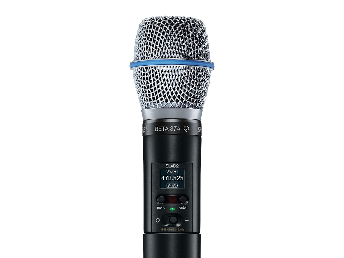 SHURE SLXD2/B87A