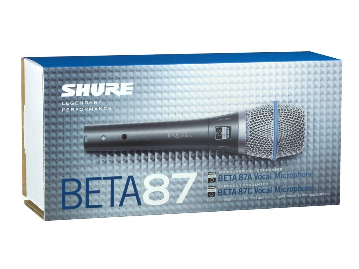 SHURE BETA 87C - Micro Condenser Cho Ca sĩ chuyên nghiệp | TNG Audio
