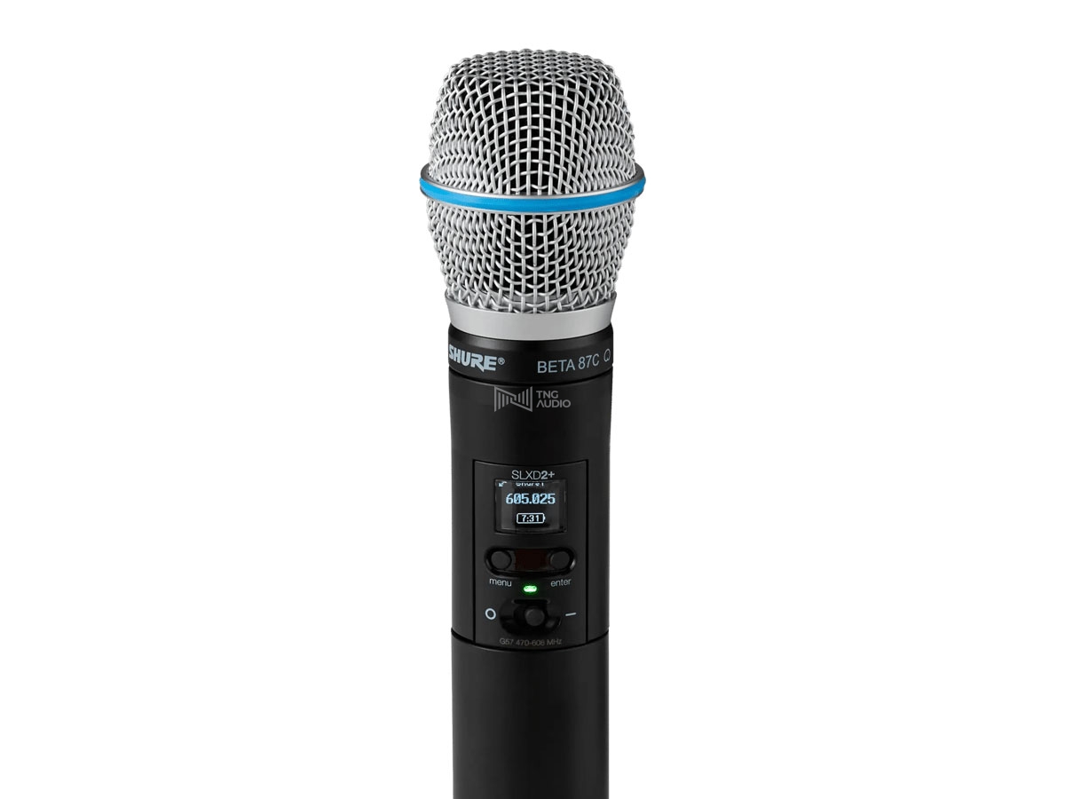 SHURE SLXD2+/B87C