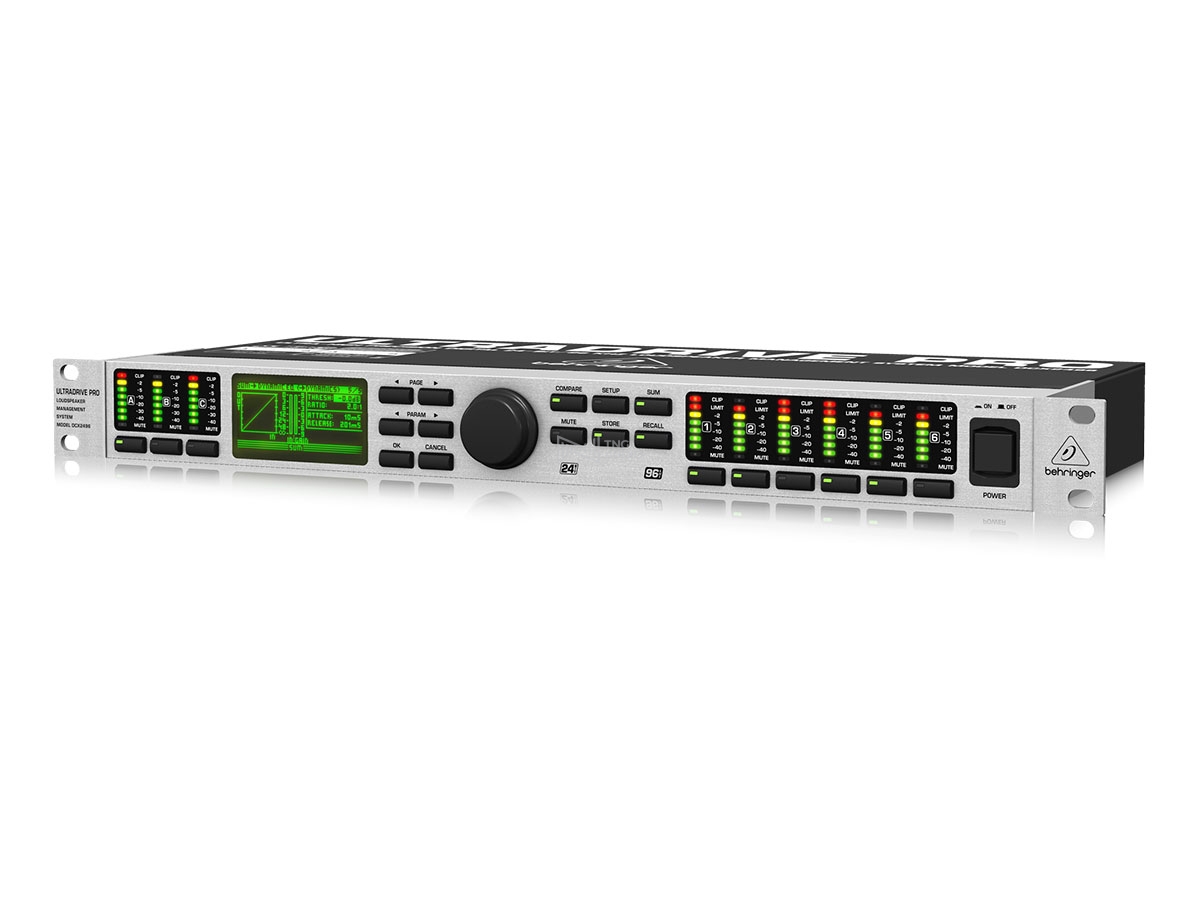 Behringer DCX2496 - Hệ thống quản lý loa kỹ thuật số 24-Bit/96 kHz có ...